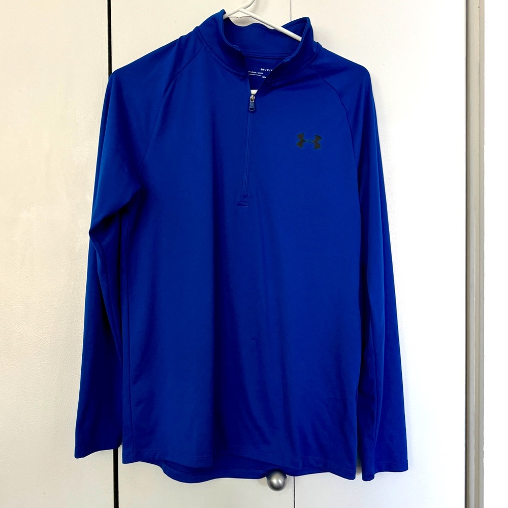 UA Heatgear 1/2 zip long sleeve pullover